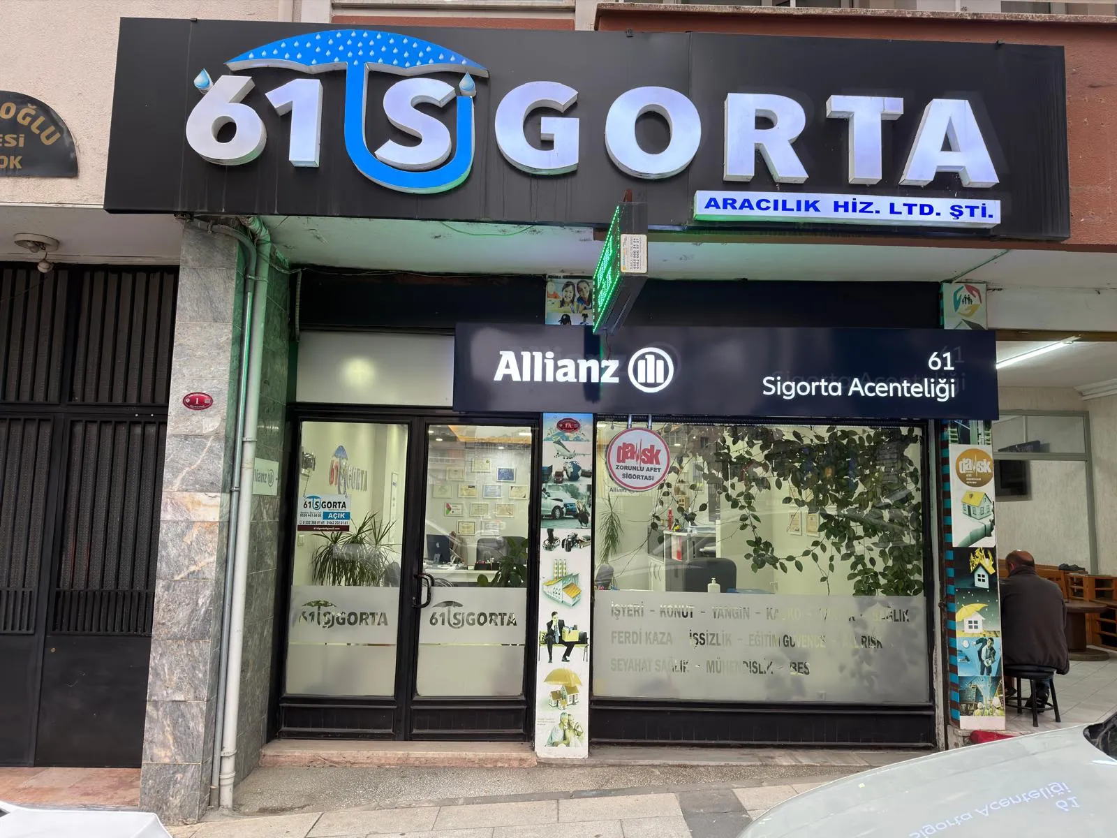 61 Sigorta ofis dış cephesi, Beşirli Trabzon